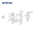 INVETON 微小型方形接近开关传感器H2N-F4NA金属感应器开关感应距离4mm