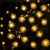 梓嘉福太阳能灯户外灯串阳台装饰灯挂树灯星星月亮灯家里led氛围景观灯 毛毛球暖光6.5米30灯珠