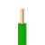 起帆电线电缆 BV16平方国标铜芯电线单芯7股硬线 绿色 1米【11米起售】