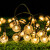 九州众合太阳能户外灯庭院灯家用照明草坪花园阳台院子防水氛围灯 灯串6.5米30灯-暖