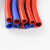 鸣驰 硅胶管耐高温高压双层夹线编织软管蓝色蒸汽管真空加厚硅橡胶水管 内径22mm单层（长1米） 