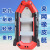 海上漂（HAISHANGPIAO）救援装备充气橡皮艇夹网船皮划艇充气艇钓鱼船 3.3米 红黑色 2-7天内发货