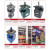液压双联叶片泵PV2R21/1/31/32油泵总成液压泵头配件 PV2R32-76-136/26-65系列