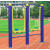 军楚室外公园小区广场体育设施健身器材套装户外广场体育路径双人地上漫步机（单柱）