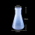 希万辉 实验室带盖塑料烧瓶塑料三角烧瓶实验瓶 直口（10个）1000ml