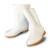 苏识 ST041 防滑牛筋底食品靴高筒雨鞋胶鞋耐酸碱白色食品水鞋食品雨鞋白防护 42 白色