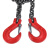 劲功g80级锰钢起重链条吊装索具国标铁链吊索具葫芦链条拖车链条吊链 1吨1腿1米
