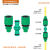 水管接头对接器3/4/6分水枪配件水龙头接头软管快接头 双向奶嘴接头+2个3分转换接【20个起发】