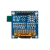 丢石头 OLED显示屏模块 0.91/0.96/1.3英寸屏幕 蓝/蓝黄/白色可选 0.96英寸 蓝色 7P 1盒