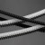 玛仕福 齿形套线管 KG电线套管绝缘保护套塑料套管卡扣U形护线套 白色KG016（10米）