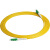蓝邮 光纤跳线 LC-LC 单模单芯 黄色 5m LC/APC-LC/APC-5M