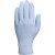 代尔塔201376 一次性防护手套 无粉丁腈 耐酸碱耐油 201376 蓝色丁腈 L