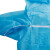 昂来瑞特 一次性防护工作服 连体衣 PP白/蓝 随机 WH-PP40