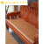 魔都夏季沙发垫坐垫子高档红木新中式凉席椅垫实木椅座垫实木可 图案C-浅绿色-海绵加厚2.5厘米 三人位50*160cm升级款厚2.5厘米