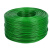 京势 钢丝绳 pvc涂塑晾衣绳绿皮包塑钢丝绳 ctrl46L 8毫米（30公斤约210米）（1卷）