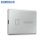 三星（SAMSUNG）T7 T5 T9 移动固态硬盘 USB3.2 三防移动硬盘 迷你纤薄小巧便携 T7 Touch 时尚银 指纹识别 2TB