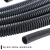海斯迪克 PE塑料波纹管 电线电缆保护套 聚乙耐磨穿线软管 AD34.5（50米/卷）HKT-491
