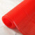 牛津镂空防滑地垫游泳池洗手间地毯A 红色 1.2米宽×1米*4mm