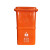希万辉  塑料加厚垃圾桶焊接垃圾桶宁波垃圾桶 红色 240L