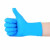 硅胶手套护手防裂一次性多用途100只乳胶男士大号大码多功能薄 蓝色PVC加厚款100只 L