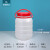 酵桶级塑料桶酵素桶密封加厚储水桶蜂蜜桶专用大桶10 3L加厚红盖款-配垫片
