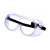 3M护目镜 1621AF 防化学防护眼罩有效防护液体喷溅防冲击防雾透明眼镜近视可戴 1副