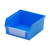 万迪诺背挂式零件盒 方孔挂板塑料收纳盒五金工具架通用挂式零件方盒  b3盒子190*105*75mm（10个装）