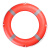 援邦 成人救生圈 船用救生浮圈实心游泳防汛物资海河救生 救生圈-国标塑料成人2.5kg款+反光救生绳30米