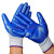 曼睩12双普通款手套劳保耐磨浸胶手套防滑挂胶手套可定制