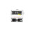 贝桥（BiQiO）L0529多媒体桌面插座 办公室插座 线盒 带毛刷长款铝合金拉丝面板 L0529B-2银色