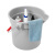 带刻度水桶Rubbermaid圆形尖嘴手提清洁小桶保洁塑料桶定制 圆形BRUTE小桶 132L红色 FG2614