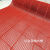 防滑垫浴室淋浴卫生间镂空透水PVC浴池游泳池走廊熟料垫任意剪 牛筋红色水晶 0.9米宽*0.5米长