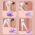 健普达（jianpuda）拉筋板斜踏板小腿拉伸器站立健身腿部器材可折叠拉经筋非神器 九档调节/丁香紫