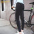 诺诗登（ROUHILDY）品牌自行车骑行裤女夏季长裤3D坐垫减震山地车公路车比赛骑行服女 黑色 L