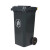 星工（XINGGONG）户外大号垃圾桶240L120L环卫分类塑料垃圾桶特厚物业挂车桶定制 120L加厚款灰色