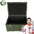 军澜 滚塑箱 600*500*400mm给养单元户外便携式绿色多功能器材箱空投箱航拍仪器箱装备箱战备箱