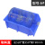 锴源 6号蓝色520*350*190 分类零件盒组合式物料盒货架斜口收纳箱物料盒五金配件工具箱  1个装KY-LJH06