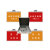 浙安zhean 优质红色消防交底箱5件套 应急交底箱安全生产交底箱手套消防箱ZA-029