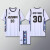 准者短袖假两件篮球服套装男女学生篮球比赛队服儿 002白色 S