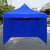 柯笙（kesheng）帐篷 四角伞棚折叠遮阳棚 伸缩防雨2m*2m（含四面围布，颜色随机，蓝色）