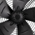 迪万奈特 散热电风扇方形外转子轴流风机YWF-4E-250高速散热/耐油污通风机220V黑色60W