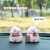 自由牛（ZIYOUNIU）汽车摆件可爱卡通小猪猪摆件仪表台中控台装饰女神个性车内饰品 小猪囡囡【猪你好运】