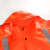 海斯迪克 雨衣雨裤套装 加厚牛津布防暴雨水反光雨衣HKsq-343 橘色 4XL 