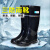 锐兴（REXIN） PVC橡塑雨靴 防油 防酸 防碱 防机械油 三防雨靴 39码