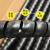 举山 螺旋缠绕管 ZRC38 内径38mm 黑色 1米 PP材质 加厚线缆保护套管