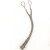 定制拉线神器电力电线油管胶管软管牵引双侧拉钢丝绳防脱落电缆网 直径7到12MM单眼长度0.8M