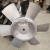 适用于HTF消防高温排烟风机叶轮叶片 钢制扇叶碳钢风叶 风机配件 6.5#(直径650mm)