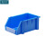 知旦600105组合式零件盒 350*200*150mm电子分类元件盒物料盒H3蓝色