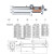 JDI 嘉迪气动  MPT气液增压缸压力机冲床气缸（可定制） MPT 63*50-20-3T 