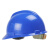 ABS安全帽 颜色：蓝色；样式：V式；印字：带印字